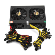 Load image into Gallery viewer, 3450W Miner Power Supply 140mm Cooling Fan ATX 12V Version 2.31 Computer Power Supply Mining - Mining Heaven