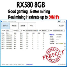 Load image into Gallery viewer, SZMZ Original Radeon Graphics Card RX 580 470 570 8gb GDDR5 256Bit video card rx580 GPU 8GB for mining non gtx 960 1050 1060 GPU - Mining Heaven
