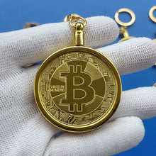 Load image into Gallery viewer, Bitcoin Commemorative Coin Btc Physical Digital
