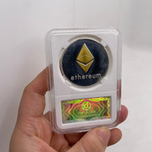 Load image into Gallery viewer, White Anti-counterfeiting Shell Digital Virtual Currency Bitcoin
