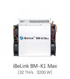 Ready To Ship IBELINK BM-K1 Max 32TH/s 3200W Kadena Algorithm KDA Mining From iBeLink