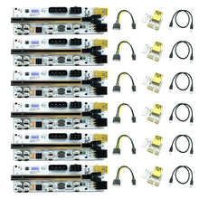 Load image into Gallery viewer, PCIE Riser 010 010X Riser for Video Card Graphics Card GPU USB 3.0 Cable Cabo Riser PCI Express x16 for BTC Bitcoin Miner Mining
