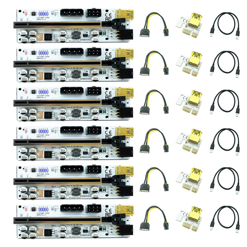 PCIE Riser 010 010X Riser for Video Card Graphics Card GPU USB 3.0 Cable Cabo Riser PCI Express x16 for BTC Bitcoin Miner Mining