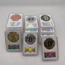 Load image into Gallery viewer, White Anti-counterfeiting Shell Digital Virtual Currency Bitcoin

