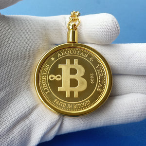 Bitcoin Commemorative Coin Btc Physical Digital