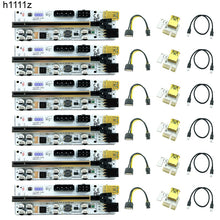 Load image into Gallery viewer, PCIE Riser 010 010X Riser for Video Card Graphics Card GPU USB 3.0 Cable Cabo Riser PCI Express x16 for BTC Bitcoin Miner Mining
