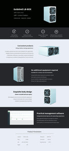 Goldshell LB-BOX LBRY Credits miner LBRY - Contect Freedom 175GH/s±5% | 162W±5% | 0.92W/G - Mining Heaven