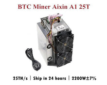 Load image into Gallery viewer, Free Shipping BTC Miner Love Core Aixin A1 25T With PSU Economic Than Antminer S9 S15 S17 T9+ T17 S19 WhatsMiner M3X M21S - Mining Heaven

