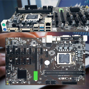 HGYCPP B250 BTC Mining Motherboard 12 PCI-E Support 12 Video Card LGA 1151 DDR4 Memory USB3.0 for BTC Machine Bitcoin Mining - Mining Heaven