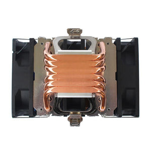 High quality CPU cooler 115X 2011 6 heatpipe dual-tower cooling 9cm fan support for Intel for AMD X79 X99 X58 Ryzen cooling - Mining Heaven