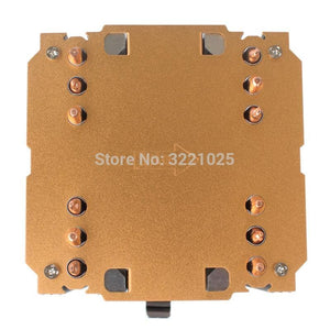 High quality CPU cooler 115X 2011 6 heatpipe dual-tower cooling 9cm fan support for Intel for AMD X79 X99 X58 Ryzen cooling - Mining Heaven