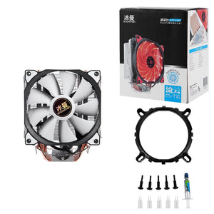 SNOWMAN 4PIN CPU cooler 6 heatpipe - Mining Heaven