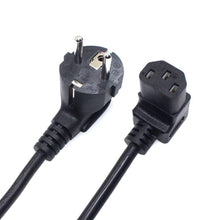 Load image into Gallery viewer, EU Plug Cable IEC C13 Computer Power Cable Extension Cord 0.3m 1m 1.5m 1.8m Euro Power Cable For Monitor PDU Antminer - Mining Heaven

