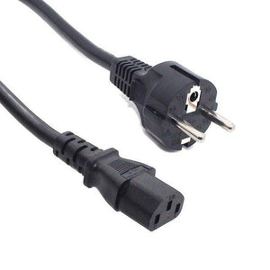 EU Plug Cable IEC C13 Computer Power Cable Extension Cord 0.3m 1m 1.5m 1.8m Euro Power Cable For Monitor PDU Antminer - Mining Heaven
