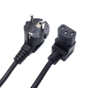 EU Plug Cable IEC C13 Computer Power Cable Extension Cord 0.3m 1m 1.5m 1.8m Euro Power Cable For Monitor PDU Antminer - Mining Heaven
