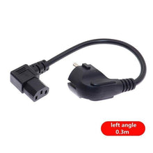 Load image into Gallery viewer, EU Plug Cable IEC C13 Computer Power Cable Extension Cord 0.3m 1m 1.5m 1.8m Euro Power Cable For Monitor PDU Antminer - Mining Heaven
