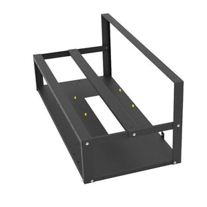 Miner Mining Frame Rig Case Up to 6 GPU for Bitcoin Ethereum Crypto Coin Currency Mining Digital Virtual Graphics Cards Holder - Mining Heaven