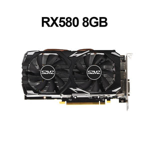 SZMZ Original Radeon Graphics Card RX 580 470 570 8gb GDDR5 256Bit video card rx580 GPU 8GB for mining non gtx 960 1050 1060 GPU - Mining Heaven
