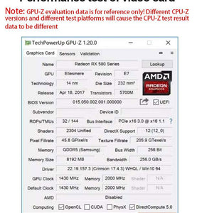 SZMZ Original Radeon Graphics Card RX 580 470 570 8gb GDDR5 256Bit video card rx580 GPU 8GB for mining non gtx 960 1050 1060 GPU - Mining Heaven