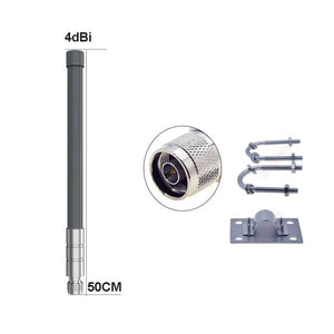 Helium Hotspot Miner Antenna LoRa 868MHz/915MHz N Male Plug Omnidirection Outdoor Fiberglass Antenna Waterproof IP67 - Mining Heaven